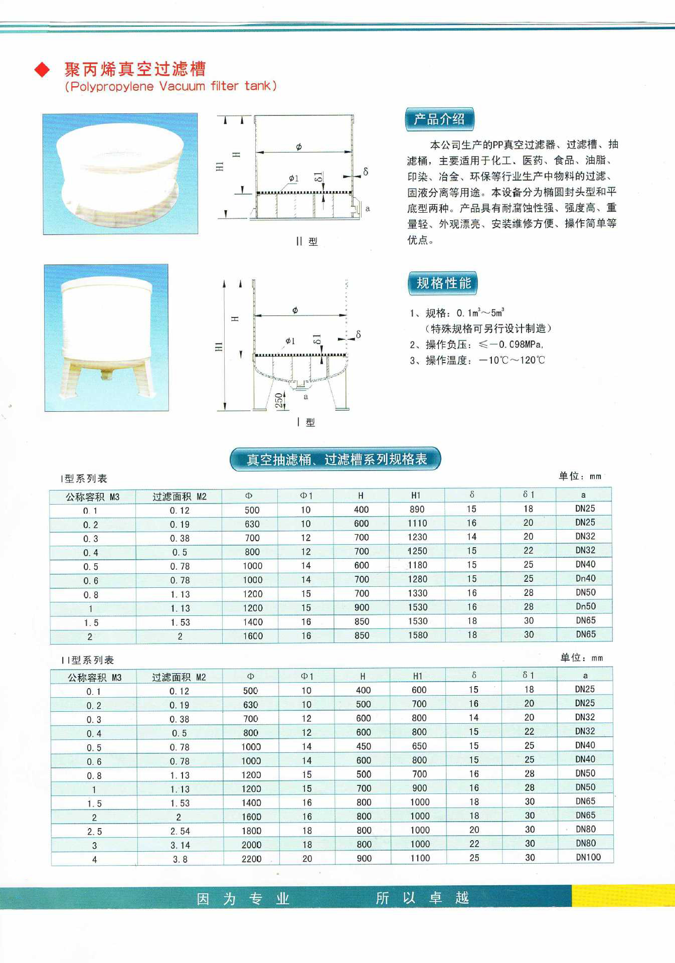 聚丙烯真空過(guò)濾器